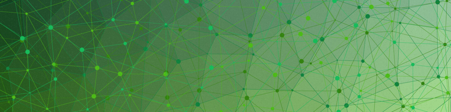 Kelly Green color Abstract color Low-Polygones Generative Art background illustration