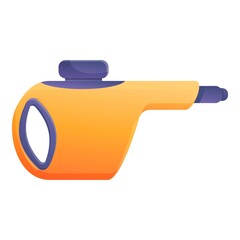 Care steam cleaner icon. Cartoon of care steam cleaner vector icon for web design isolated on white background