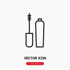 nail polish icon vector sign symbol