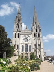 Fototapeta na wymiar Kathedrale von Chartres, Frankreich