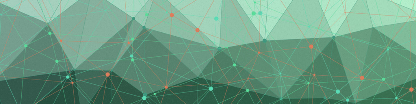 Light Seafoam Green color Abstract color Low-Polygones Generative Art background illustration