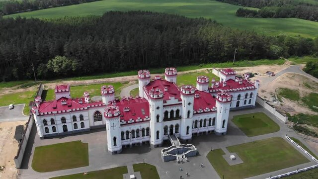 Castle in the town of Kosova. Belarus.