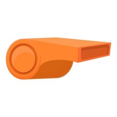 Greco-roman wrestling whistle icon. Cartoon of greco-roman wrestling whistle vector icon for web design isolated on white background