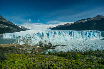 glaciar Perito Moreno , Parque Nacional Los Glaciares, departamento Lago Argentino,  provincia de Santa Cruz, republica Argentina,Patagonia, cono sur, South America