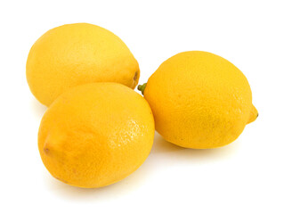 lemons isolated on a white background