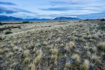 pampa cerca del Lago Roca, El Calafate ,Parque Nacional Los Glaciares republica...