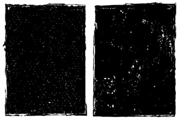 Grunge textured frame backgrounds.