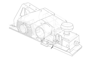 Jointer construction electric tool concept