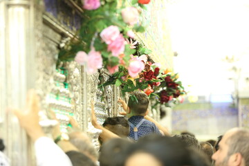 The shrine of Imam Musa Al-Kadhim and Imam Muhammad Al-Jawad in Al-Kadhim, Baghdad, Iraq
