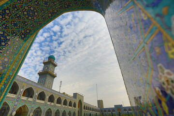 The shrine of Imam Musa Al-Kadhim and Imam Muhammad Al-Jawad in Al-Kadhim, Baghdad, Iraq  © Camera