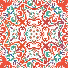 Decorative color ceramic talavera tiles.