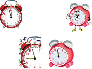 red alarm clock with doorbell ringtone red alarm clock with doorbell ringtone