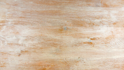 Beautiful wooden light brown background - wooden surface with light white paint