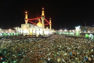 The shrine of Imam Musa Al-Kadhim and Imam Muhammad Al-Jawad in Al-Kadhim, Baghdad, Iraq  © Camera