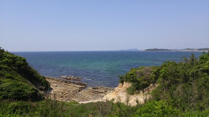 view from the sea