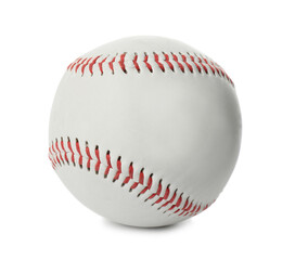 Traditional baseball ball isolated on white. Sportive equipment