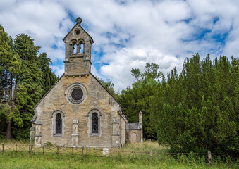 Fototapeta na wymiar Old abandoned church