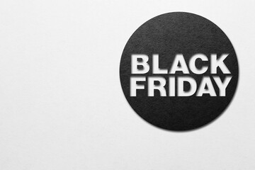 Black friday poster.