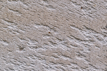 Aerated concrete surface for the backdrop. Rough cut surface of fizzy concrete until solidification. Close-up.