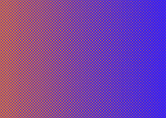 Abstract color halftone dots background