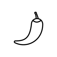 spicy chilli icon vector illustration design