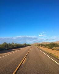 road in the desert