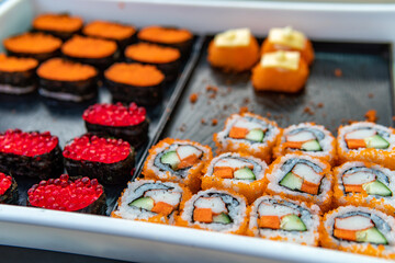 Sushi for sale in Thailand
