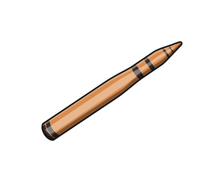 bullets icon vector with colorful