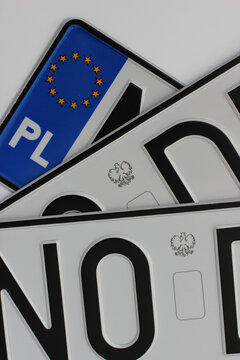 Najnowsza polska tablica rejestracyjna