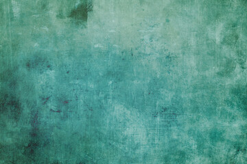 Old teal grungy wall