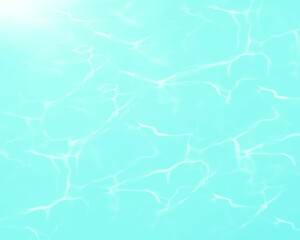 Clear water image of ocean/swimming pool