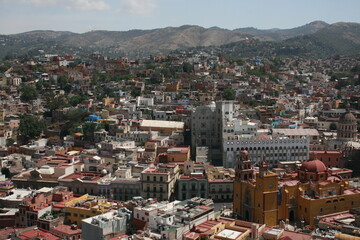 Obraz premium Guanajuato Mexico city scape 2009