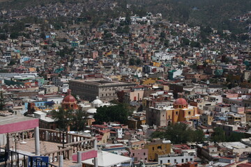 Fototapeta na wymiar Guanajuato Mexico city scape 2009