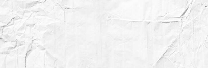 white crumpled paper