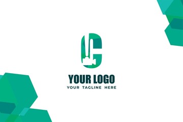 Colorful Monogram Alphabet Logo Template