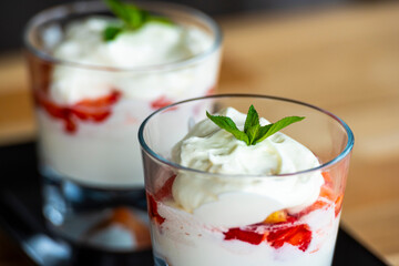 Tiramisu strawberry