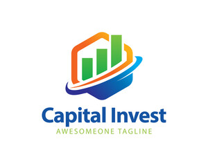 Financial Business logo Inspiration, Vector, Template