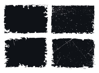 Grunge vintage frames.