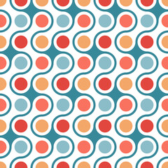 Modern abstract geometric pattern, seamless vector background, simple graphic design.