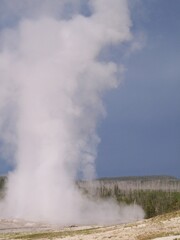 Yellowstone National Park geyser 2009