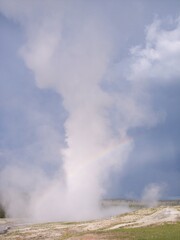 Yellowstone National Park geyser 2009