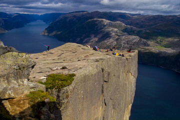 Preikestolen am Lysefjord