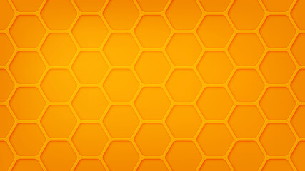 Honeycomb vector background for infographic, business presentation, web, internet, brochure, wallpaper.