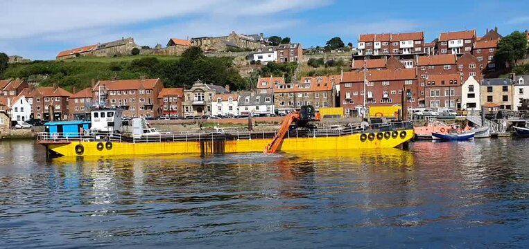 dredging the ocean floor