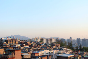 view of the city of korea, seoul