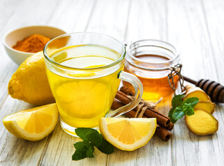 Energy drink with turmeric