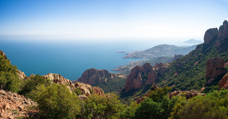 Obraz premium Scenic view in 