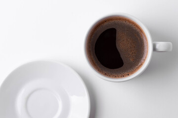 espresso in a ceramic cup