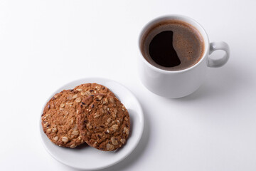 espresso in a ceramic cup
