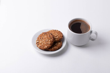 espresso in a ceramic cup